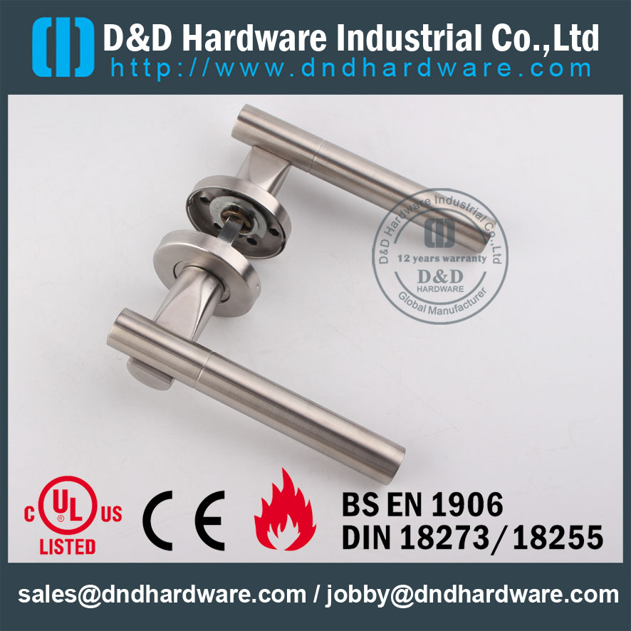D&D Hardware-EN06 Stainless Steel Door solid handle DDSH018