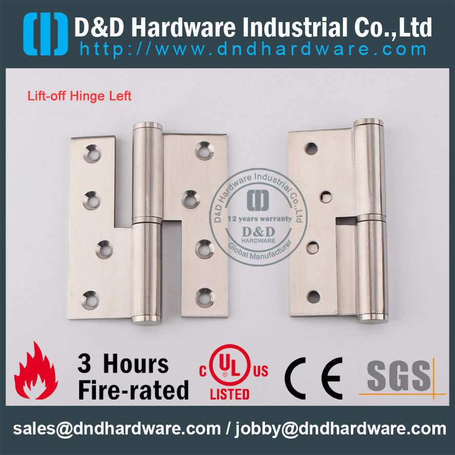 D&D Hardware-Door Ironmongery Stainless Steel Lift-off hinge DDSS018