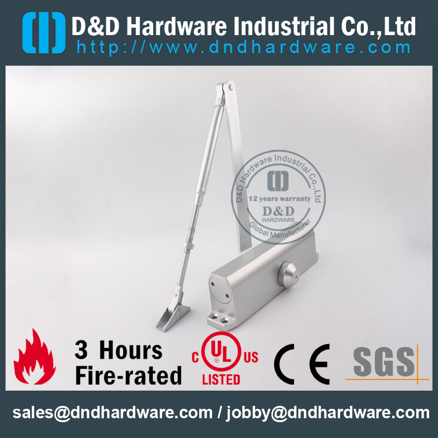D&D Hardware-Aluminum Decorative Design Door closer DDDC-074