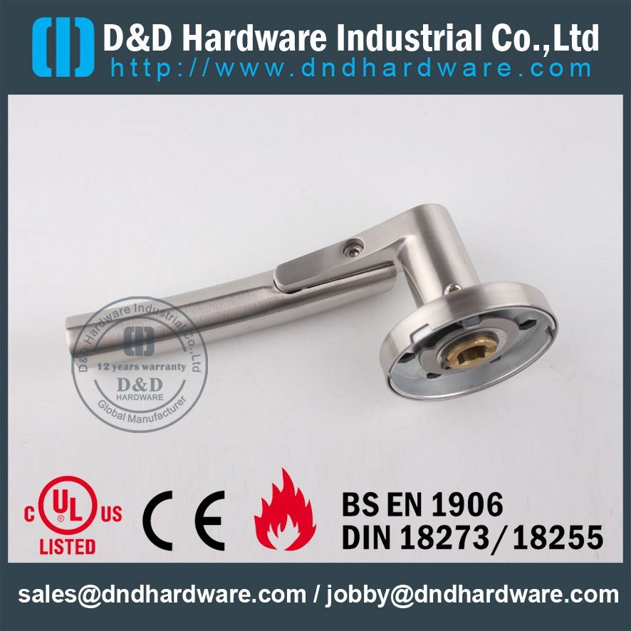 D&D Hardware-EN1906 Stainless Steel solid Door handle DDSH017