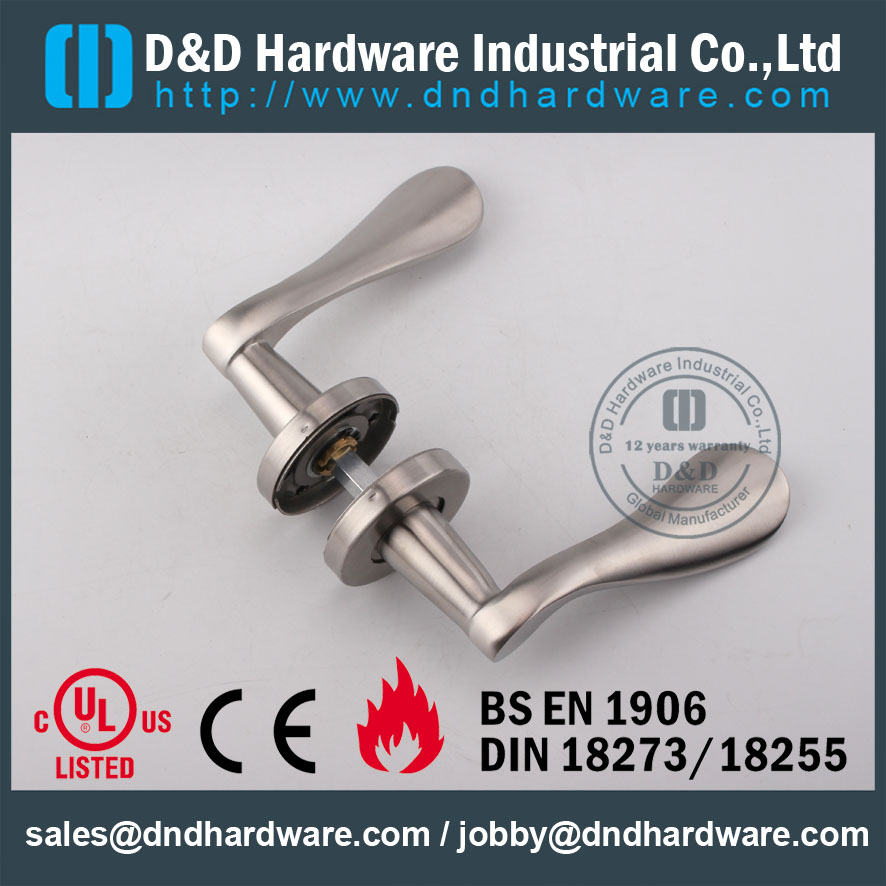 D&D Hardware-Stinaless Steel SS304 Door lever handle DDSH012
