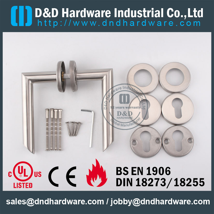 D&D Hardware-CE SS304 Hollow Lever handle DDTH012