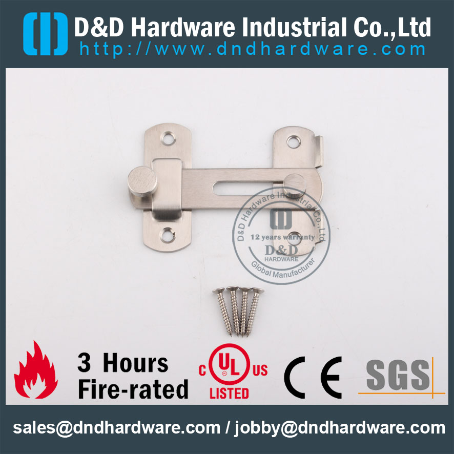 D&D Hardware-Wooden Door Grade SS304 Door Guard DDDG006