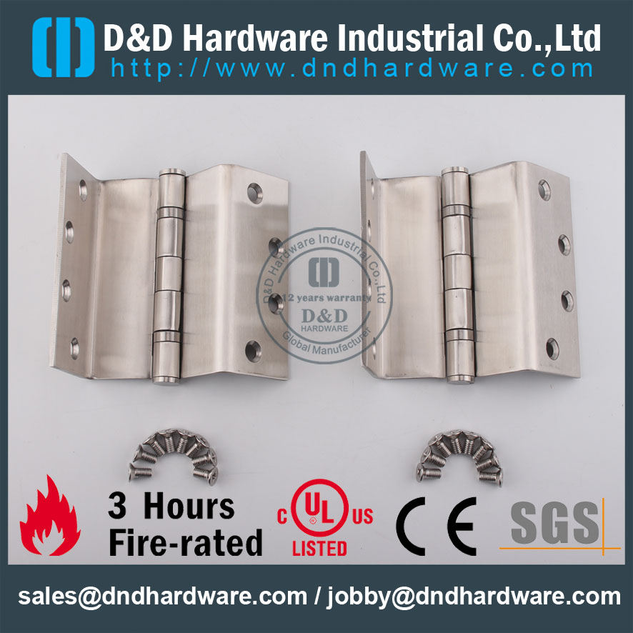 D&D Hardware-Architectural Hardware Stainless steel Crank Hinge DDSS012