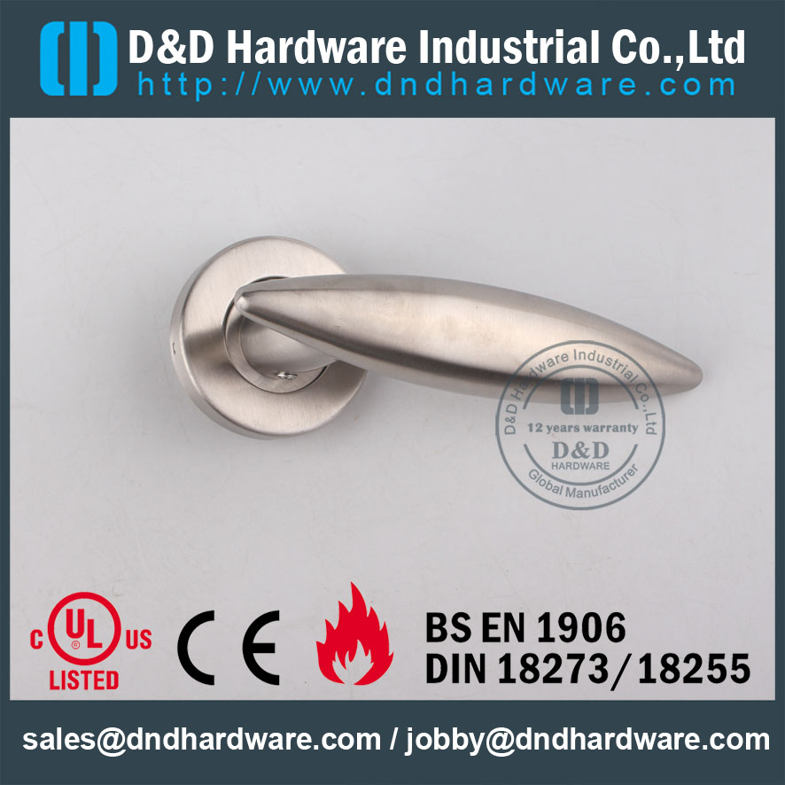 D&D Hardware-Construction Hardware SSS Solid lever handle DDSH021