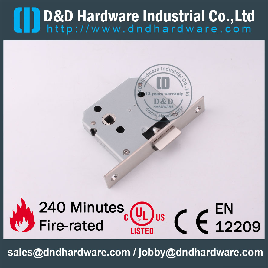 D&D Hardware-Construction Hardware SS304 Lock Body DDML028