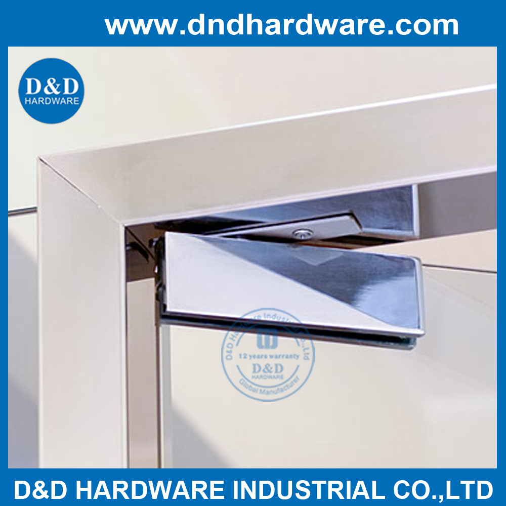 Heavy Duty Frameless Top Patch Fitting for Commercial Glass Door –DDPT003