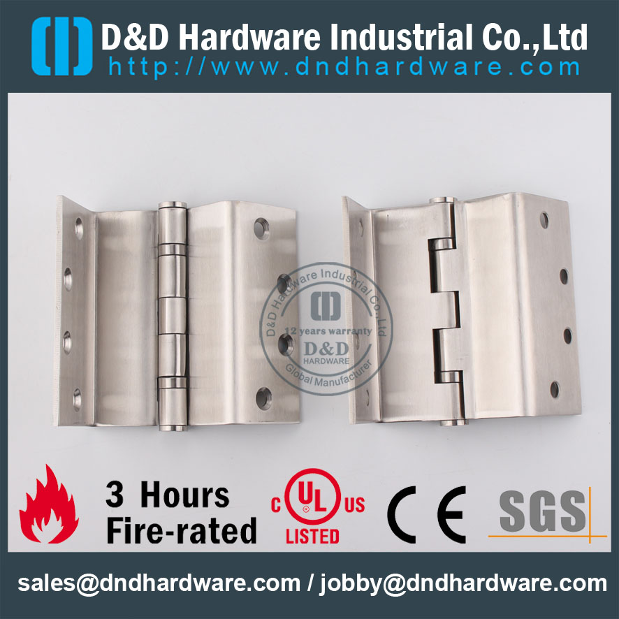 D&D Hardware-Stainless steel Door Ironmongery Crank Hinge DDSS012