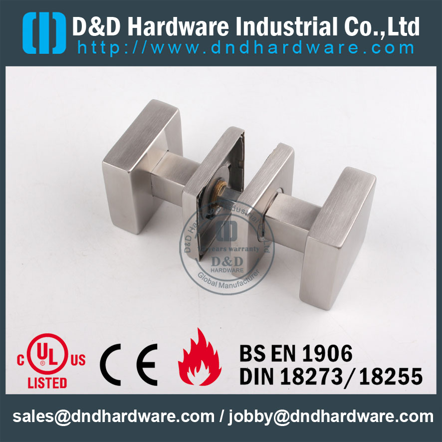 D&D Hardware-EN Fire Rated SSS Door handle DDTH030