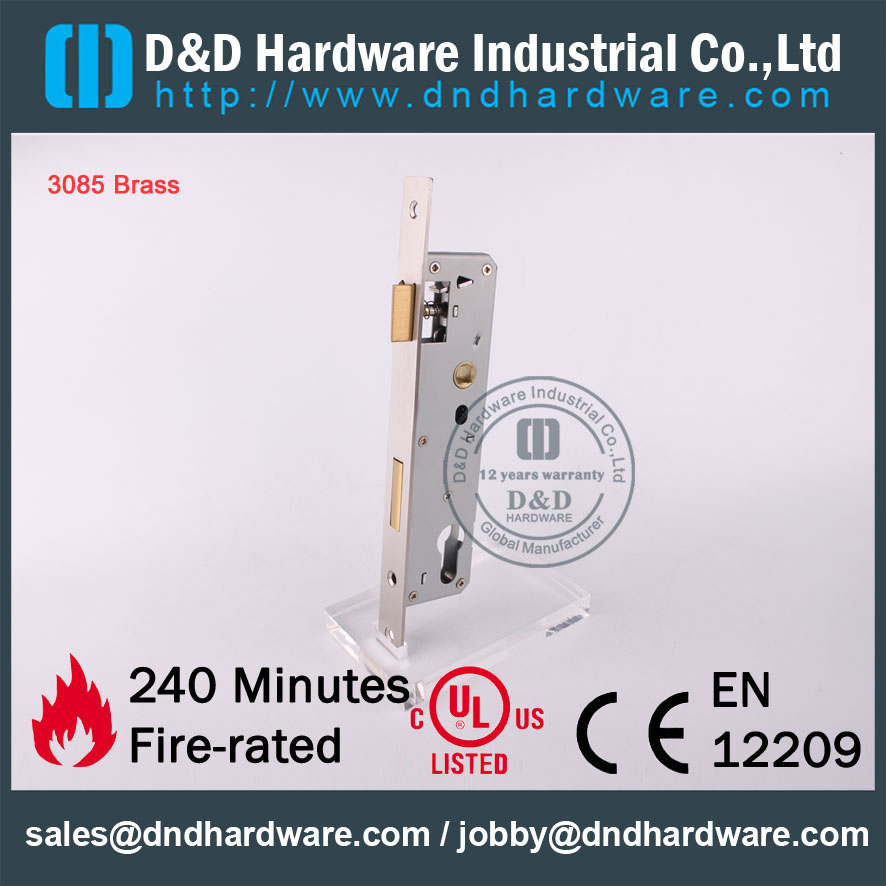 D&D Hardware-Architectural Hardware 3085 Mortise Lock DDML021
