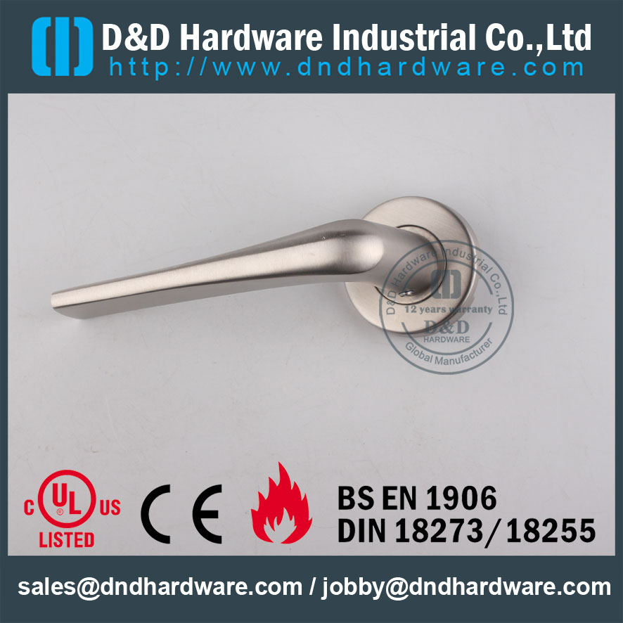 D&D Hardware-Door Hardware SS304 solid handle DDSH022