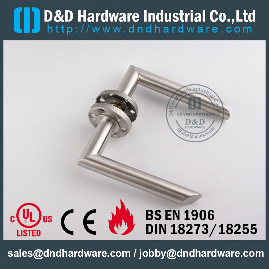 D&D Hardware-Tubing Lever handle with CE Certificate DDTH012