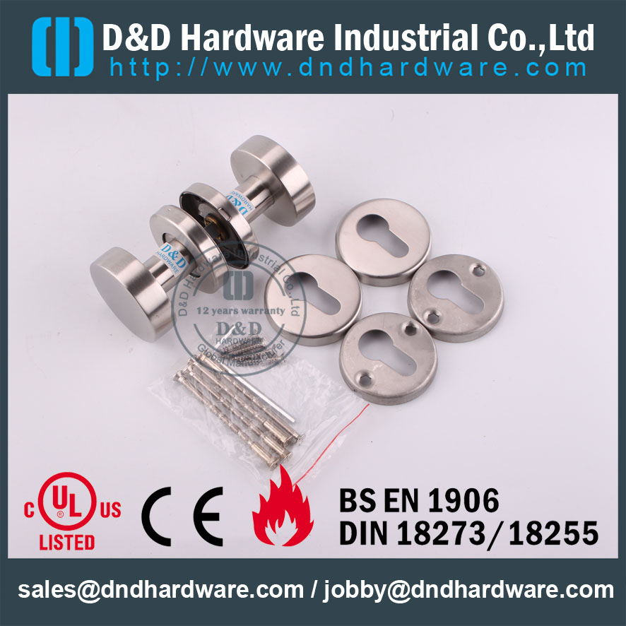 D&D Hardware-Metal Door SSS Door lock handle DDSH039