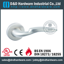 SUS304 popular design solid lever handle for Exterior Door- DDSH130 
