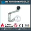 Stainless steel L-shape wall mounted door stopper with hook for Metal Door -DDDS064