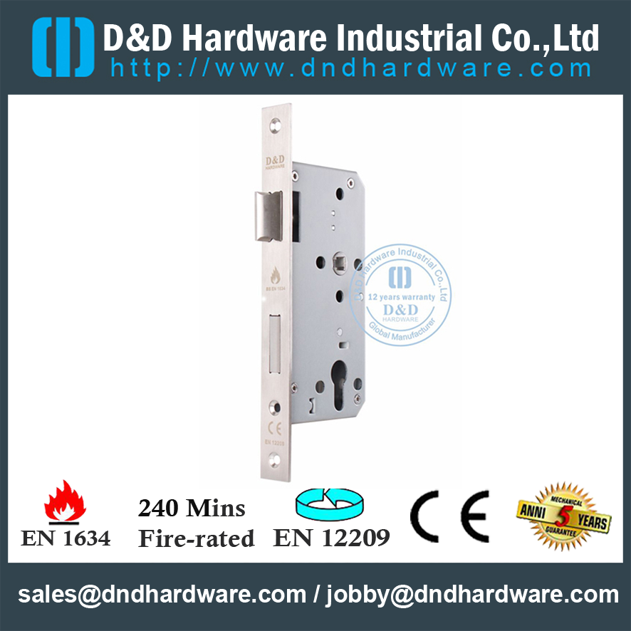 fire rated mortise lock