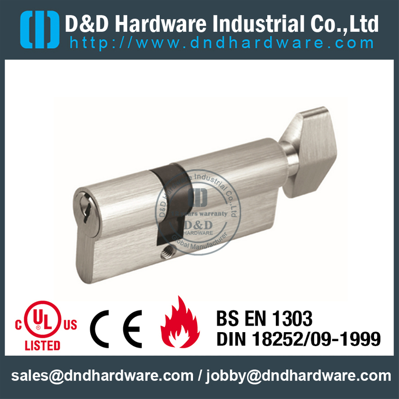 Euro Door Lock Cylinder With Knob-DDLC002