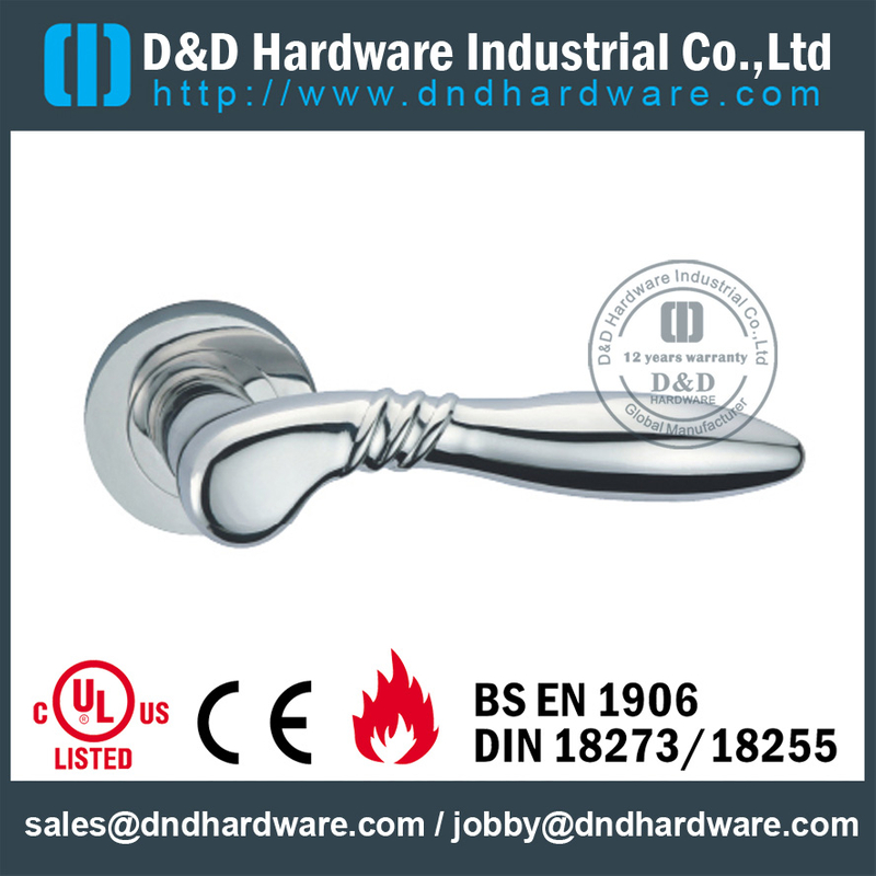 SUS316 modern popular type solid door handle for House Door - DDSH100 