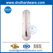 Oval Type Stainless Steel Pull Handle with Backplate for External Door-DDPH022
