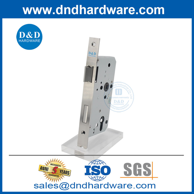 SUS304 High Security European Mortise Lock for Emergency Escape Door-DDML009-E 