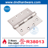 UL Listed 4 Inch Double Ball Bearing Stainless Steel Door Hinge-DDSS001-FR-4X3.5X3.0
