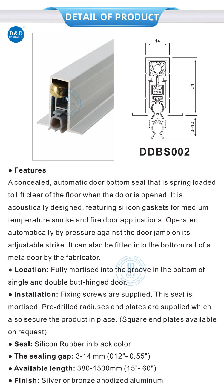 Automatic Door Seal Automatic Door Seal