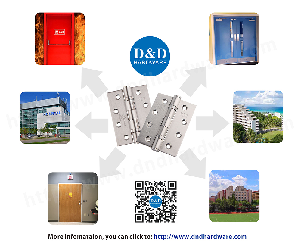 What are the characteristics of fire rated door hinge？