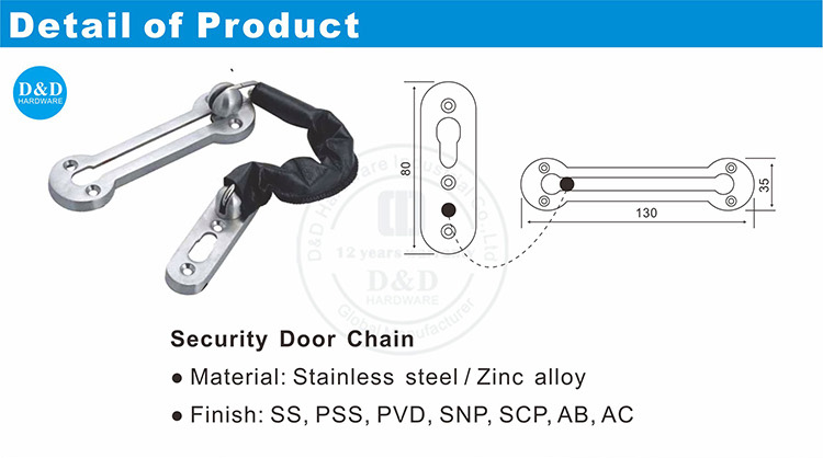 Security Door Chain