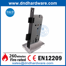 CE Mark SS304 Matte Black Fireproof Sash Lock-DDML009
