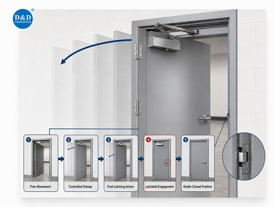 What a Door Closer Contributes to a Fire Door Assembly