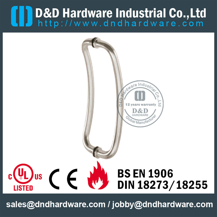 Stainless Steel 201 Polished Pull Handle-D&D Hardware