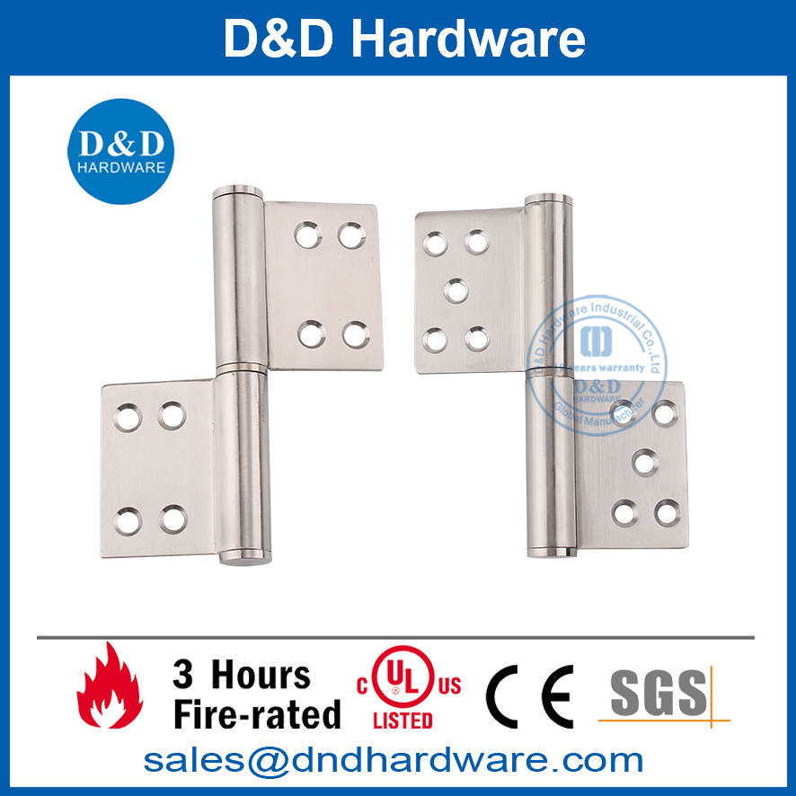 360 Degree Stainless Steel External Door Flag Hinge-DDSS030-B