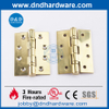SS304 Polished Brass finish Fire RatedDoor 2BB Hinge for Metal Wooden Door -DDSS001