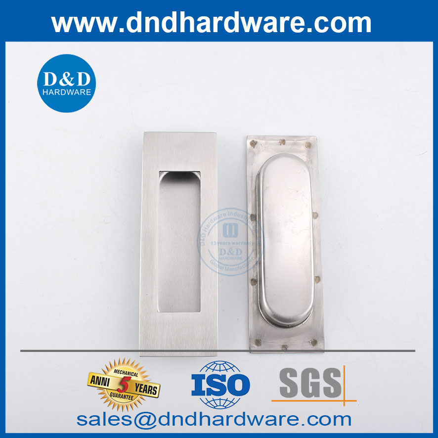 Unique Cabinet Hardware Stainless Steel Flush Pull Handle-DDFH009-B
