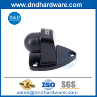 Stainless Steel Floor Mounted Black Door Holder for Wood Door-DDDS029-B