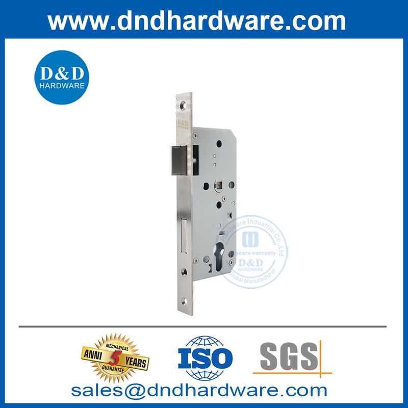 Stainless Steel Sash Lock Commercial Mortise Locks for Entrance Door-DDML040