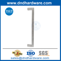 Satin Stainless Steel Single Sided Commercial Glass Door Handles-DDPH034