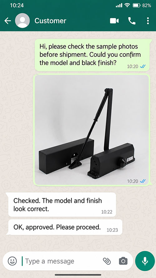 样品确认记录