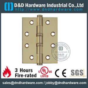 DDBH005-Solid Brass 2 Ball Bearing Hinge for Wooden Doors