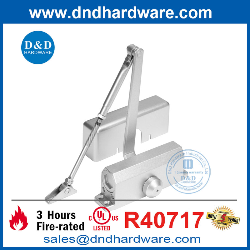 Automatic Spring Loaded Universal Hardware UL Listed Fire Door Closer-DDDC023