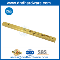 8 Inch Satin Brass Stainless Steel 304 Concealed Interior Door Bolt-DDDB008