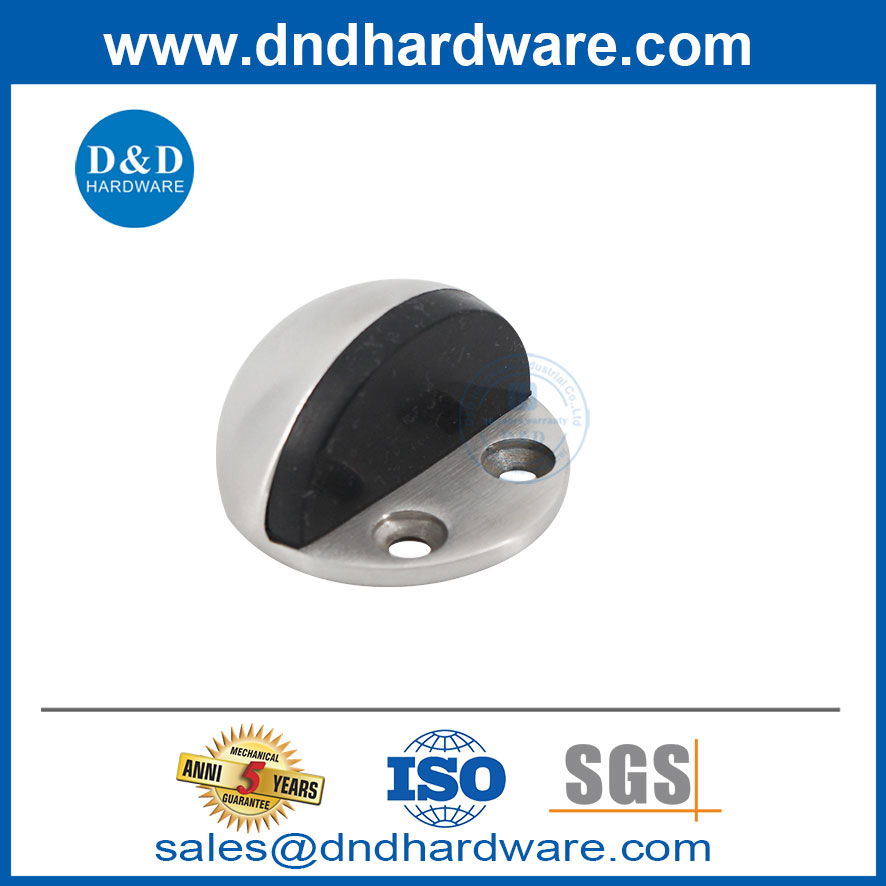 Stainless Steel Outside Doorstop Safety Round Door Stop for European Market-DDDS046