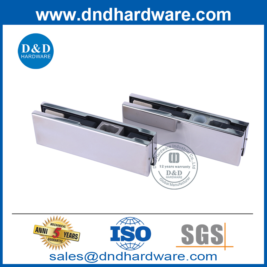 Good Quality Aluminium Bottom Patch Fitting for Glass Door-DDPT001