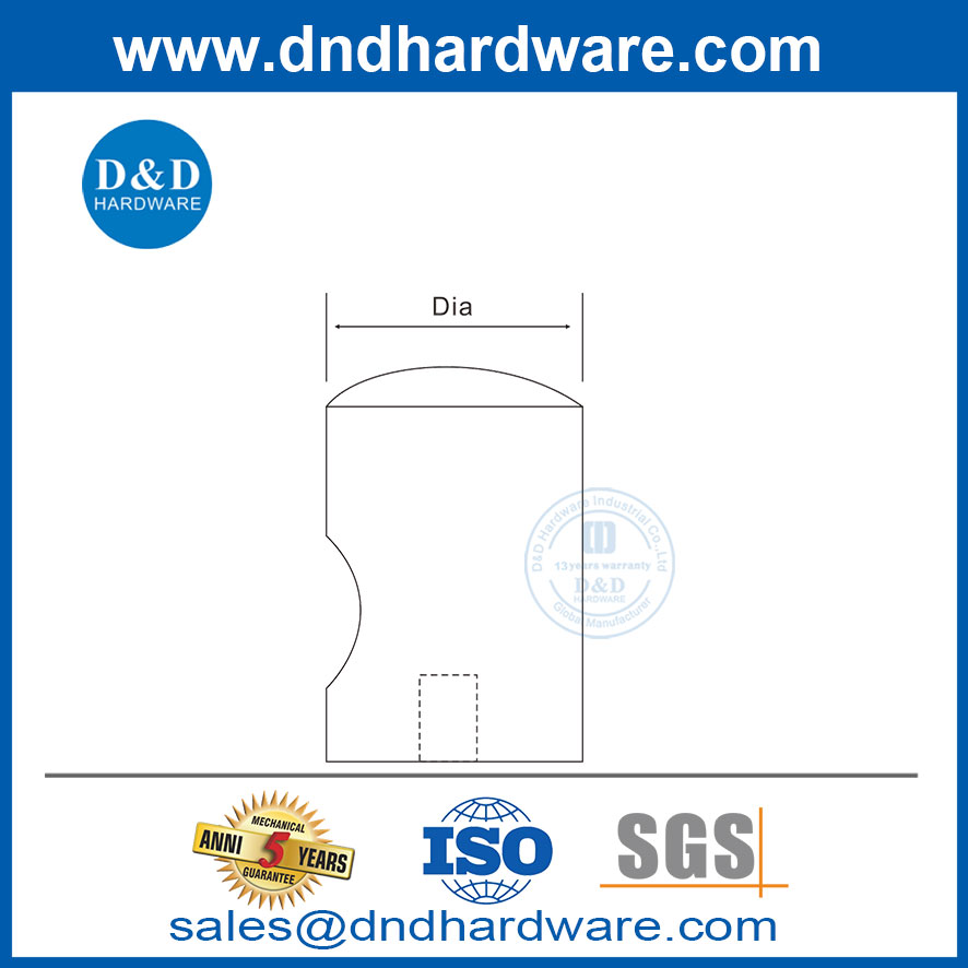 Kitchen Cabinet Hardware SS304 Furniture Dresser Drawer Pulls -DDFH007