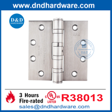 Fire Resistance Door Hinges Stainless Steel UL Commercial Door Hinge for Apartment-DDSS004-FR-4.5X4.5X4.6