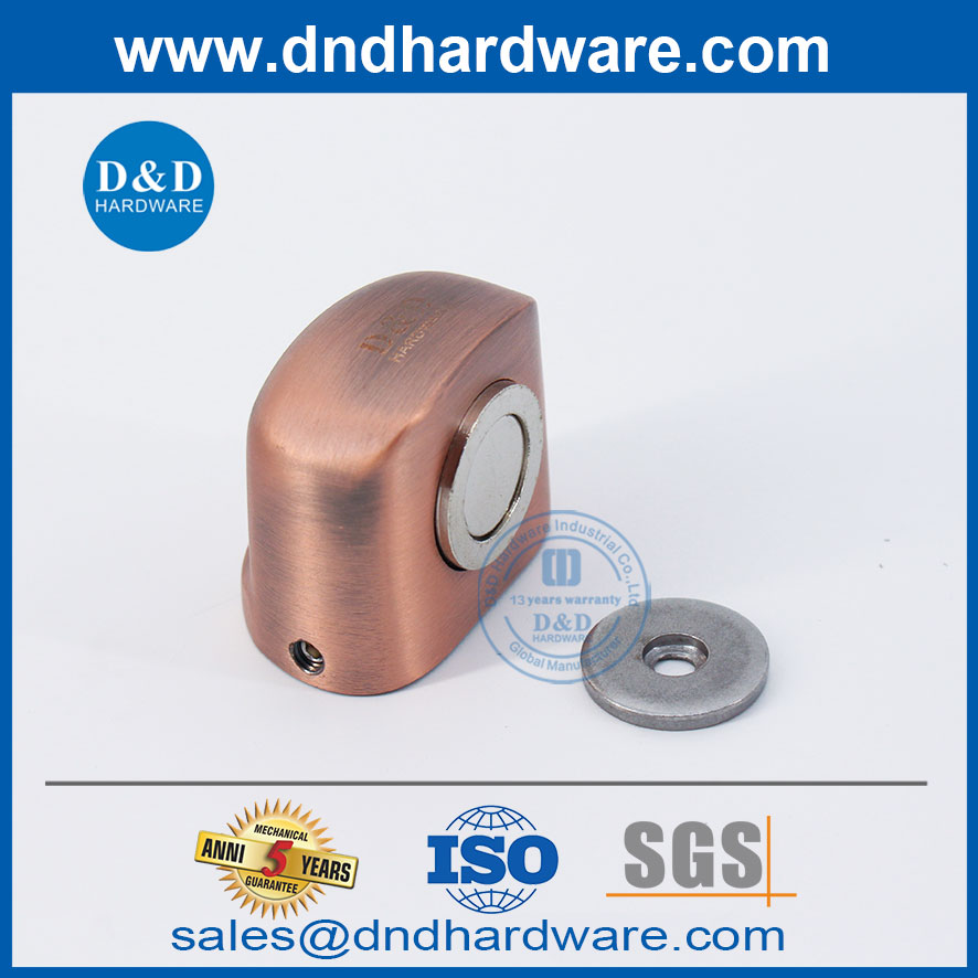 Antique Copper Zinc Alloy Magnetic Door Holder Supplier-DDDS032