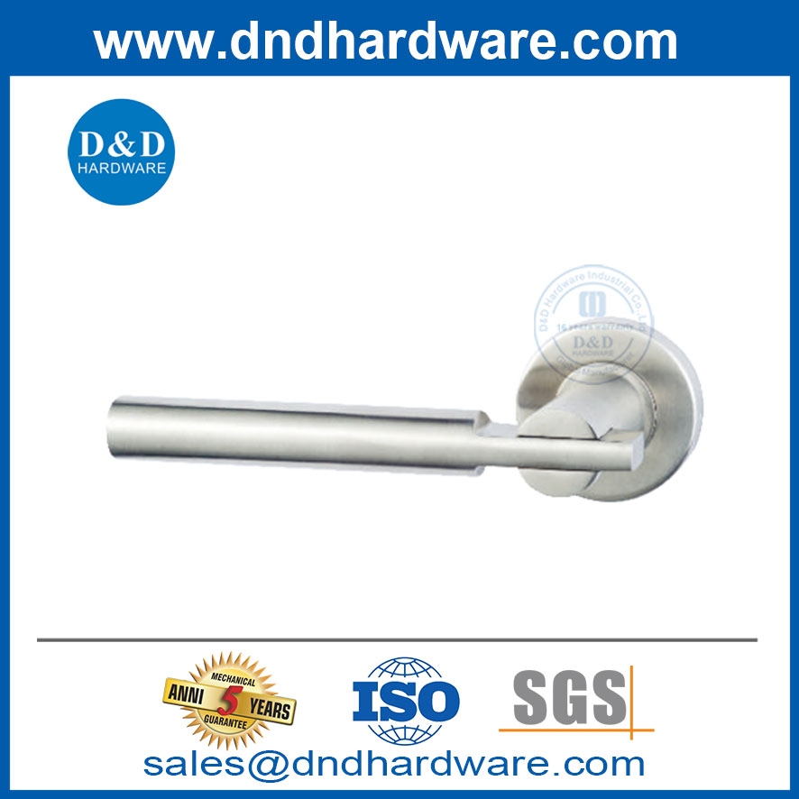 European Door Handles Stainless Steel Commercial Lever Door Handle for House-DDSH047