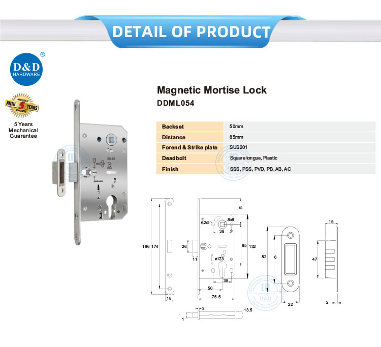 Stainless Steel Mortise Door Lock Stainless Steel Mortise Door Lock