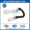 Silver Solid Stainless Steel Sliding Door Safety Chain Lock-DDDG003
