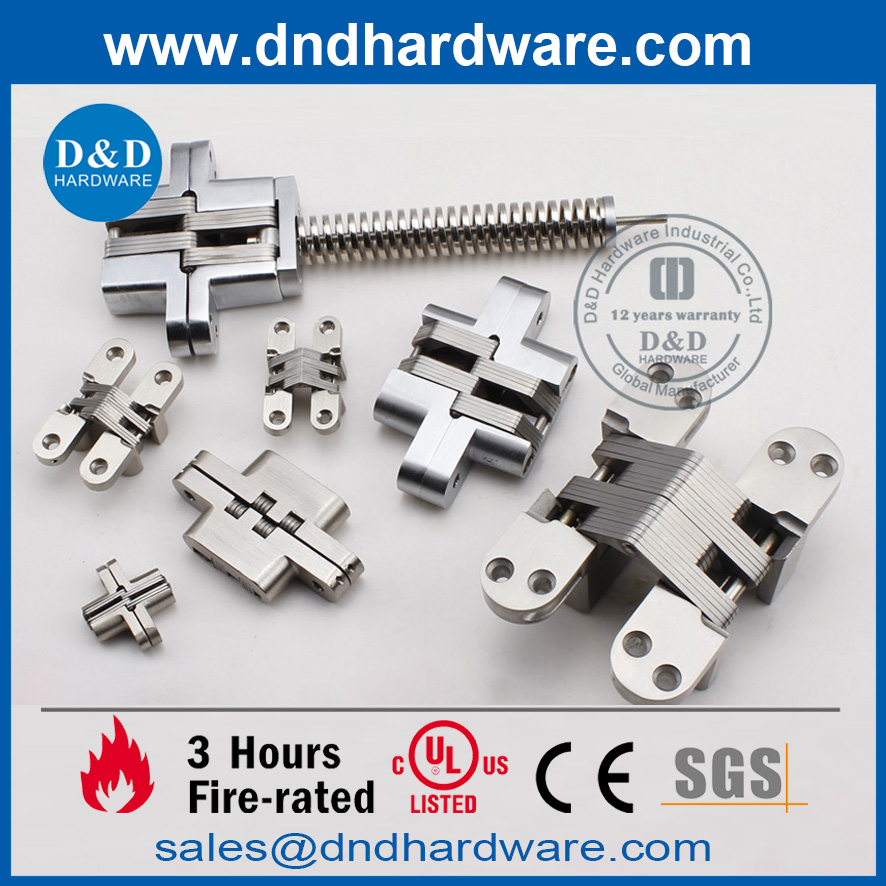 Stainless Steel Concealed Hinge with Nylon Silencer-DDCH007-B